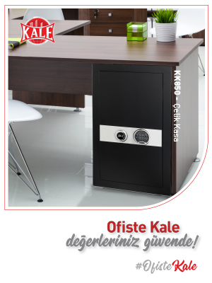 Kale Çelik Kasa KK850 Siyah Mobil