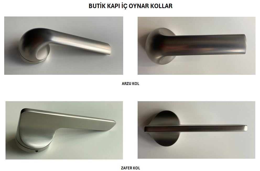 Butik kapı iç kollar