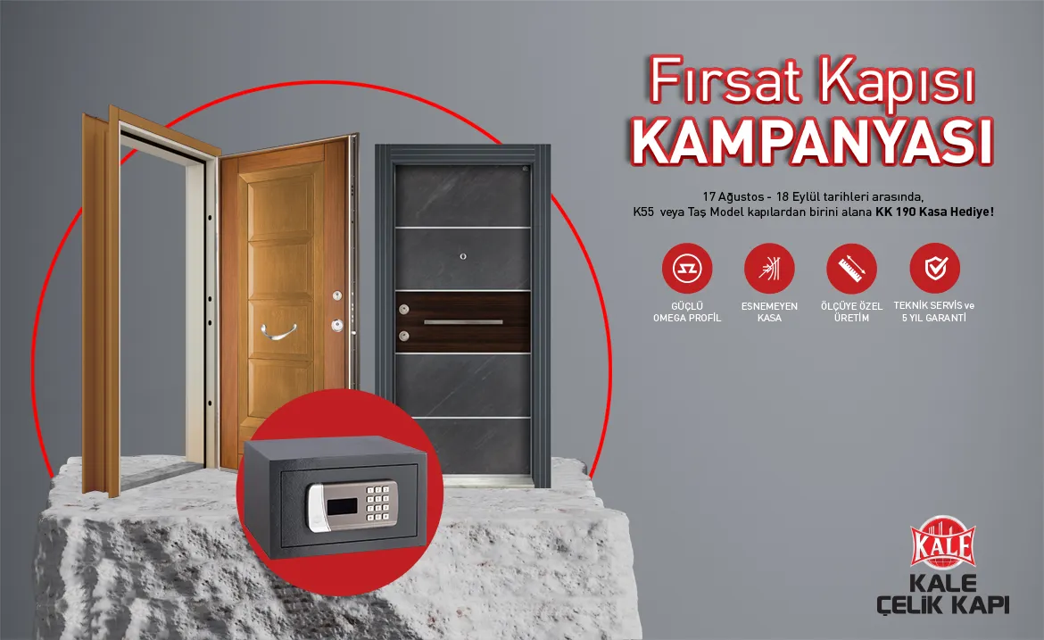 Kale Çelik Kapı Ayın Ürünü Web Görsel